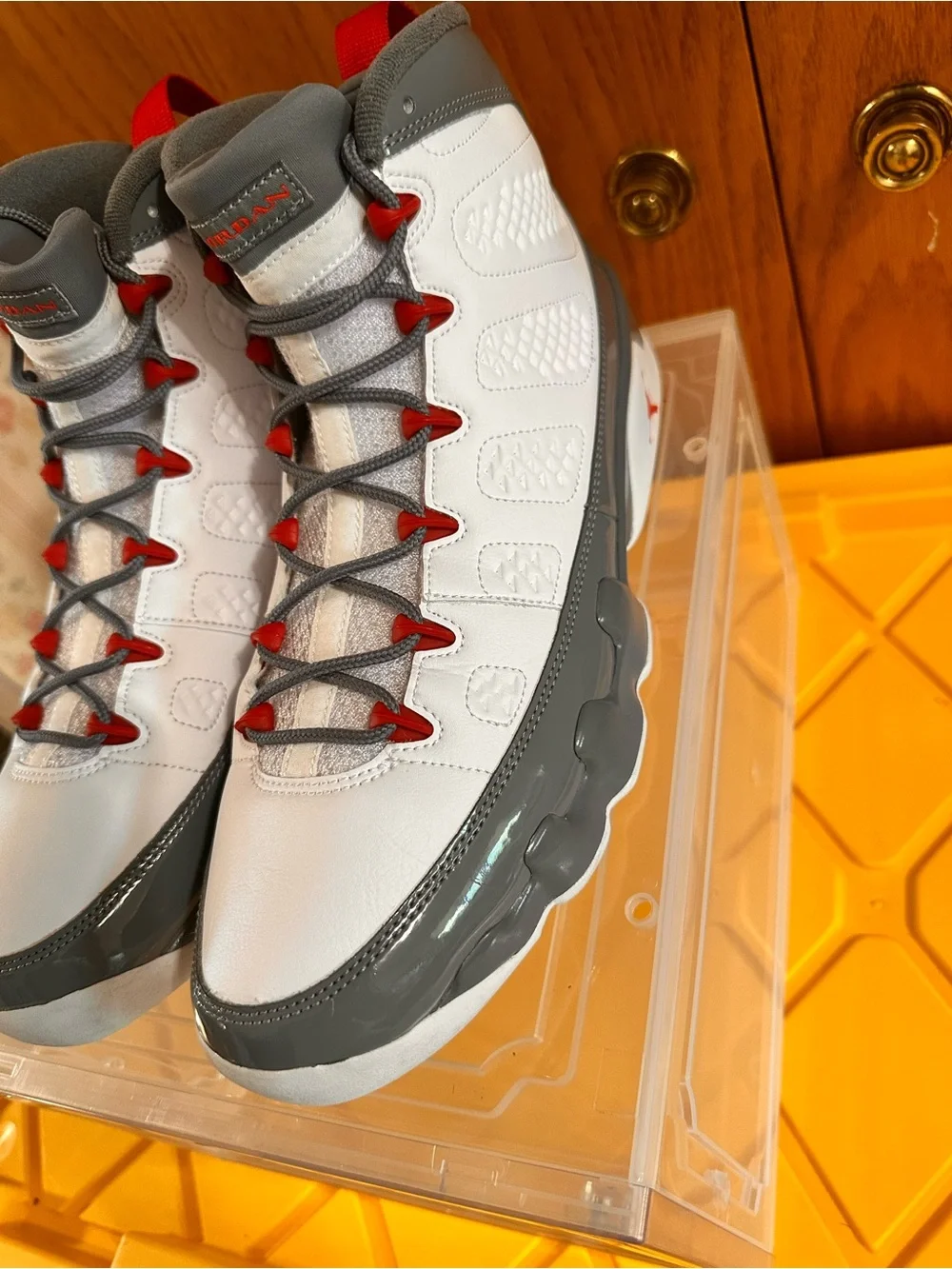 Size 13 - Jordan 9 Retro Mid Fire Red ($200 in market)